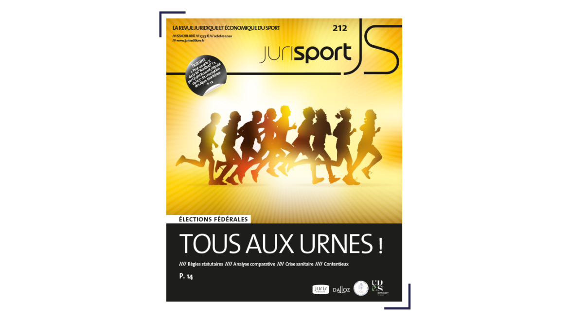 Vignette 2 Jurisport 212 octobre 2020