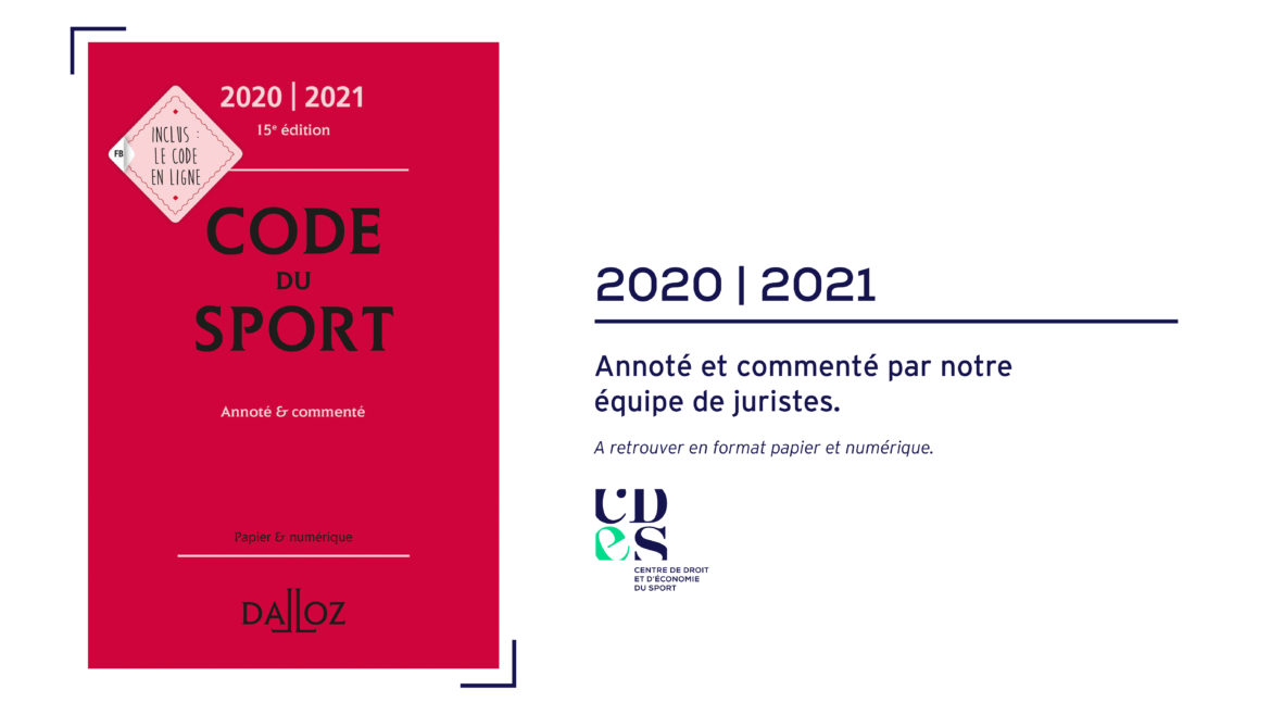 Visuel code du sport